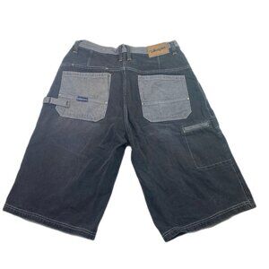 BlueBoy Vintage Denim Shorts Mens Size 40 Skater Gray 100% Cotton Baggy Y2K Punk